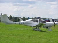 G-JKMG @ EGLM - DA40 taxiing in at White Waltham - by Simon Palmer