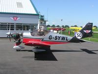 G-SYWL @ EGBK - AT-3 at Sywell now with Air race number 50 - by Simon Palmer