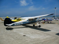 N3197B @ WVI - Locally-based 1953 Cessna 170B @ Watsonville, CA airshow - by Steve Nation