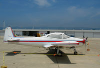 N4254K @ WVI - 1948 Ryan NAVION from southern California @ Watsonville, CA airshow - by Steve Nation