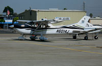 N6014J @ RHV - Glazier Iron Works 2006 Cessna T182T @ Reid-Hillview Airport, CA - by Steve Nation