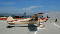 N7760C @ WVI - Recently restored Cessna 170B @ Watsonville, CA airshow - by Steve Nation