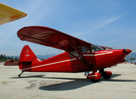 N9811K @ WVI - 1947 Stinson 108-2 @ Watsonville, CA airshow - by Steve Nation