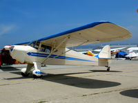 N43236 @ WVI - 1946 Taylorcraft BC12-D @ Watsonville, CA airshow - by Steve Nation