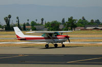 N67596 @ RHV - Nice Air 1978 Cessna 152 taxying @ Reid-Hillview Airport, CA - by Steve Nation