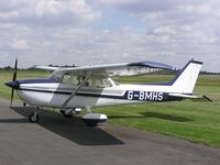 G-BMHS @ EGBT - A Cessna 172 visiting Turweston
