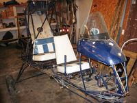 N29701 - This is an old derelict Breezy that's been robbed of wings, engine and prop.  The airframe has too much corrosion.  I'm removing the serviceable parts from my project.