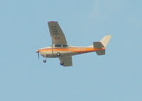 G-ASXZ @ EGLG - 4. G-ASXZ overflying house