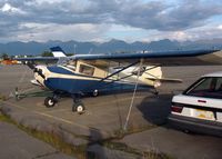 N95744 @ ANC - General Aviation Parking area at Anchorage International - by Timothy Aanerud