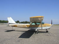 N9807G @ KFCM - Parked at the Thunderbird Ramp at Flying Cloud. - by Mitch Sando