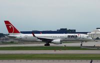 N544US @ MSP - taxiin out for departure to Baltimore - by Matt Miles