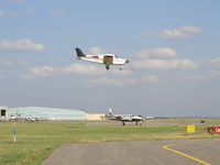 N9309S @ KFCM - Landing Runway 18. - by Mitch Sando