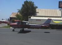 N5205Q @ SZP - 1971 CESSNA 150L, Continental O-200 100 Hp, engine start after refueling - by Doug Robertson