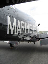 N111VN @ KLVK - Below the stabilizer - by Marshall Carter