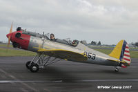 ZK-RYN @ NZAR - ex-USAAF P-22, dig that landing gear! - by Peter Lewis