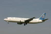 SX-BKB @ BRU - flight OA145 is descending to rwy 25L
