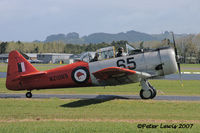 ZK-ENF @ NZAR - This Harvard flys in its RNZAF military colours