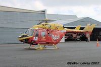 ZK-HHV @ NZAR - Medivac helicopter