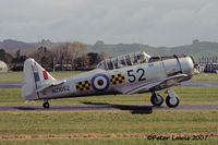 ZK-MJN @ NZAR - This Harvard flys in its RNZAF military colours