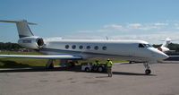 N223MD @ HPN - On the ramp at Westchester...