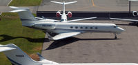 N223MD @ HPN - On the ramp at Westchester...