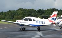 G-BSSX @ EGTB - Pa-28-161 - by Terry Fletcher