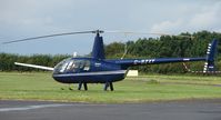 G-BZXY @ EGTB - R44 - by Terry Fletcher