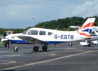 G-EGTB @ EGTB - Pa-28-161 - by Terry Fletcher
