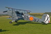 G-BHPL @ EGHA - At the Jungmann fly-in, Compton Abbas (UK) Aug 4th 2007 - by davec