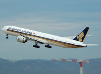 9V-SWD @ LEBL - Climbing after take off RWY 25L. - by Jorge Molina