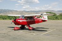 N3758P @ KBDU - Well Kept and Beautiful Piper being looked at by prospective buyers at Boulder Open House - by John Little