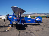N662Y @ KBDU - Waco on display at Boulder Open House - by Bluedharma