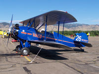 N662Y @ KBDU - Waco on display at Boulder Open House - by Bluedharma