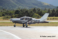 F-OKTB - sole occupant of upcountry New Caledonia strip