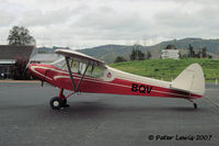 ZK-BQV @ NZAR - taildragger trainer - by Peter Lewis
