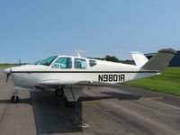 N9801R @ LHQ - On the ramp at Lancaster, OH - by Bob Simmermon