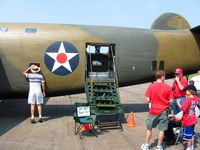 N24927 @ LHQ - B24 Liberator at Wings of Victory Airshow - Lancaster, OH - by Bob Simmermon