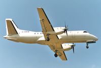 F-GPKM @ LFSB - on final runway 34 - by eap_spotter