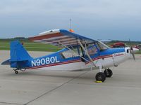 N9080L @ EDJ - Emerson Stewart's Citabria at Airfest 2007 - Bellefontaine, OH - by Bob Simmermon
