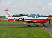 G-AZOA @ EGCV - Bolkow Bo 209 Monsun