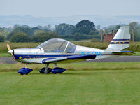 G-CCVA @ EGCV - Aerotechnik EV97 Eurostar