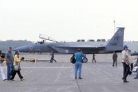 84-0008 @ FFO - F-15C at the 100th Anniversary of Flight celebration, as rain begins
