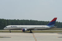 N628DL @ KRDU - Boeing 757-200