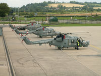 XZ689 @ EGDY - Westland Lynx HMA.8/Yeovilton - by Ian Woodcock