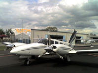 HB-LTT @ EDFE - The Seneca with its new 3-blade props - by Motty Bar-On