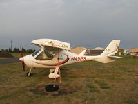 N49FS @ KLVN - Tied down at Airlake. - by Mitch Sando