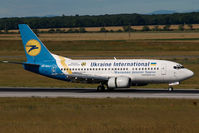 UR-GAJ @ VIE - Ukraine International Boeing 737-500 - by Yakfreak - VAP