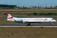 OE-LVK @ VIE - Austrian Arrows Fokker 100 - by Yakfreak - VAP