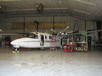 N690HS @ KLVN - Parked inside the Aircraft Resource Center at Airlake. - by Mitch Sando