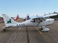 N99DF @ KBDU - Parked for Display at Boulder open house. the chinese characters on the side of the fuselage that translates to flying horse- - - goes anywhere - by Bluedharma